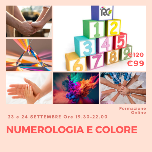 23-24 Settembre /</br>Numerologia e Colore