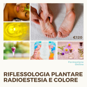 16 Novembre /</br>Riflessologia Plantare integrata alla Radioestesia e Colore