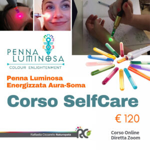 1- 2 Aprile /</br>Corso SelfCare - Penna Luminosa Energizzata Aura-Soma